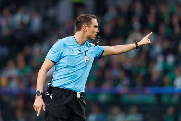 Sandro Schaerer seen during UEFA Champions League Round of 16 game between teams of Sporting CP and FK Bodo Glimt at Estadio Jose Alvalade (Maciej Rogowski Ball Raw Images) Lisbon Estadio Jose Alvalade Portugal Copyright: xMaciejxRogowskix maciejrogowski_sporting_bodo_2526_ROG7218