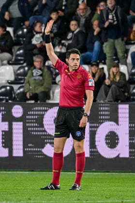 the referee during the Serie B soccer match between Spezia and Empoli at the Alberto Picco Stadium in La Spezia, Italy - Tuesday, March 17, 2026. - Soccer .  Copyright: xTanoxPecoraro LaPressex