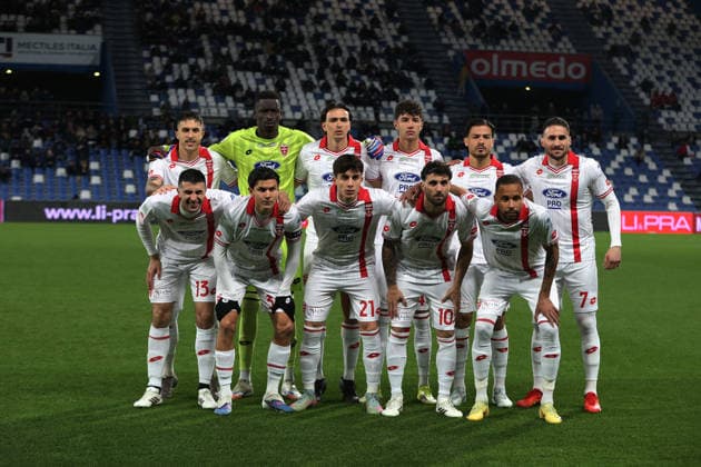 Formazione del Monza durante la partita di Serie B tra Reggiana e Monza al Mapei Stadium di Reggio Emilia, Italia - martedÃ¬ 17 marzo 2026. - Calcio. (Foto di Gianni Santandrea Lapresse)  Copyright: xGiannixSantandrea LaPressex
