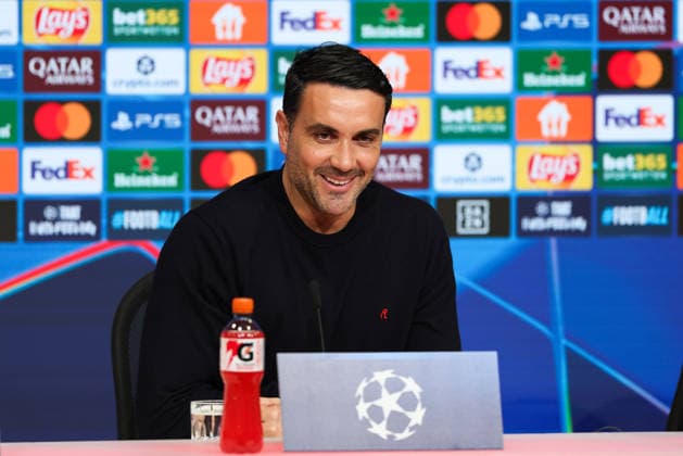 Football, CL, Atalanta Bergamo, Press conference