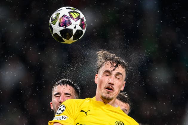 260317 Andreas Helmersen of Bodo Glimt during the UEFA Champions League football match between Sporting CP and Bodo Glimt on March 17, 2026 in Lisbon Photo Marius Simensen BILDBYRAN COP 238 MM0063 bbeng football fotball soccer uefa champions league mesterligaen bodo glimt sporting clube de portugal sporting lisboa sporting lisbon sporting cp  Copyright: MARIUSxSIMENSEN BB260317BB974