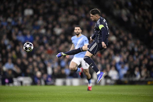 Champions League 2026 Manchester City v Real Madrid Federico Valverde of Real Madrid Manchester City v Real Madrid Champions League round of 16 match , between Manchester City and Real Madrid played at the Etihad Stadium, Manchester on March 17, 2026 in Manchester City of Manchester Stadium Sevilla Spain Futbol Copyright: xCallisx xAgenciaxLOFx