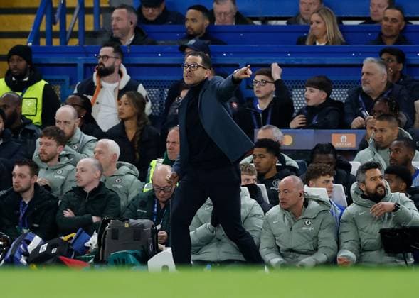 Liam Rosenior the Chelsea manager on the sidelines Chelsea v Paris Saint Germain, Football, UEFA Champions League Round of 16 2nd Leg, Stanford Bridge, Chelsea, London - UK, 17 03 2026 Editorial use only  Copyright: xMattxImpey Shutterstockx 16778767s