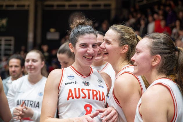 BASKETBALL - FIBA Quali, AUT vs SUI VIENNA,AUSTRIA,17.MAR.26 - BASKETBALL - FIBA Women s EURO Basket 2027, qualification, Austria vs Switzerland. Image shows Anja Fuchs Robetin (AUT).  GEPAxpictures xGabrielxLopez