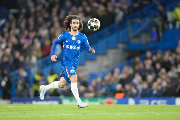Chelsea v Paris Saint-Germain, Champions League Chelsea defender Marc Cucurella (3) during the Champions League match between Chelsea and Paris Saint-Germain at Stamford Bridge, London, UK on 17 March 2026. London Stamford Bridge Greater London UK Editorial use only , Copyright: xStephenxFlynnx PSI-23910-0044