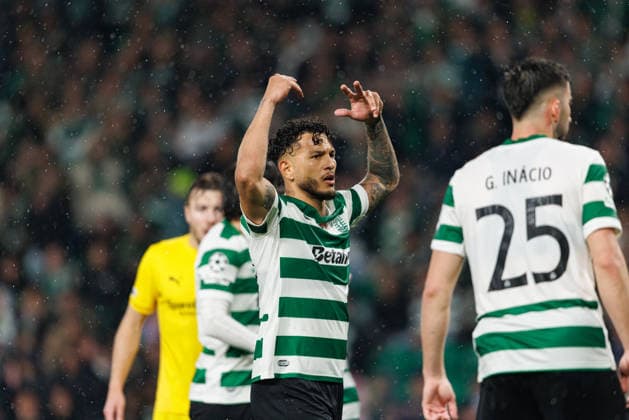 Luis Suarez seen during UEFA Champions League Round of 16 game between teams of Sporting CP and FK Bodo Glimt at Estadio Jose Alvalade (Maciej Rogowski Ball Raw Images) Lisbon Estadio Jose Alvalade Portugal Copyright: xMaciejxRogowskix maciejrogowski_sporting_bodo_2526_ROG1116