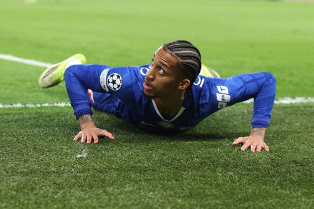 Chelsea gegen PSG 17. März 2026, London UEFA Champions League, Achtelfinale, 2. Spiel Chelsea gegen Paris Saint Germain Joao Pedro von Chelsea Foto Charlotte Wilson Abseits London UK  Copyright: xCharlottexWilsonx xOffsidexOffside