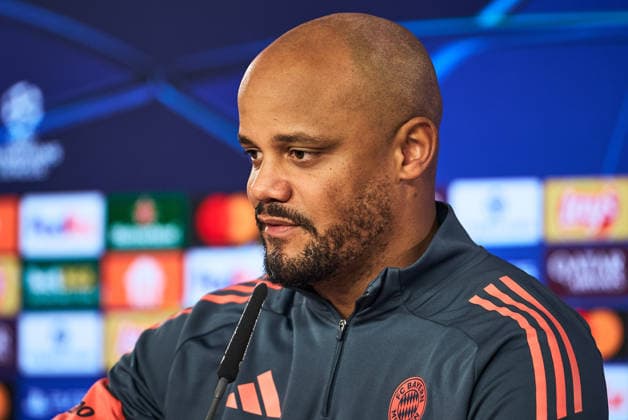 Press conference FC Bayern Munich Football UEFA Champions League Press conference FC Bayern Munich on 17 03 2026 at the training ground at Säbener Straße in Munich Vincent Kompany Coach Head Coach Munich Photo Photo by FC Bayern Munich via REVIERFOTO Munich Training ground at Säbener Straße Bayern Germany Poolfoto Photo by FC Bayern München via ,EDITORIAL USE ONLY