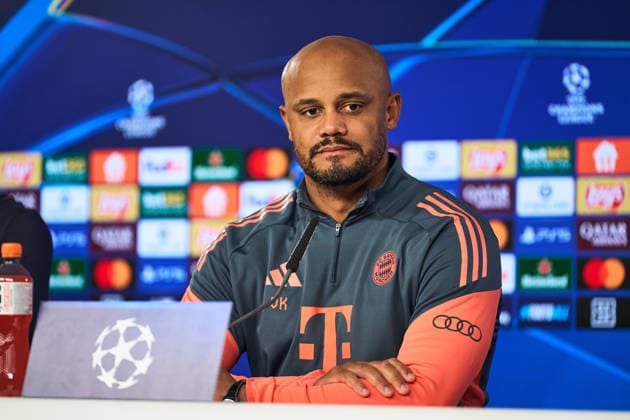 Press conference FC Bayern Munich Football UEFA Champions League Press conference FC Bayern Munich on 17 03 2026 at the training ground at Säbener Straße in Munich Vincent Kompany Coach Head Coach Munich Photo Photo by FC Bayern Munich via REVIERFOTO Munich Training ground at Säbener Straße Bayern Germany Poolfoto Photo by FC Bayern München via ,EDITORIAL USE ONLY