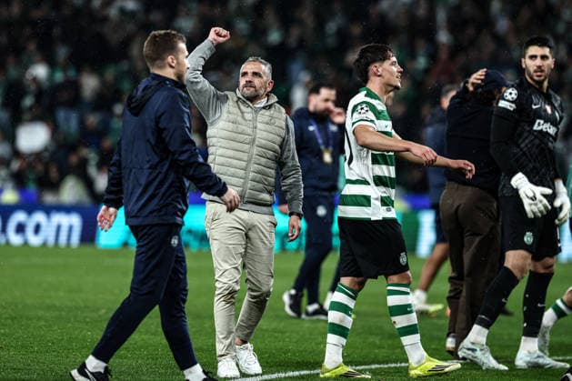Lisbon, 17 03 2026 Tonight, the Sporting Clube de Portugal team hosted Bodo Glimt for the second-leg match of the Champions League Round of 16 at the JosÃ Alvalade Stadium in Lisbon. Rui Borges (Mario Vasa) NI20260317MARIOVASA0032 Lisboa Estadio JosÃ Alvalade Portugal Copyright: x xMarioxVasax