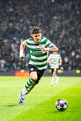 March 17, 2026, Lisbon, Lisbon, Portugal: Maximiliano Araujo of Sporting CP in control of the ball in another attack, during the UEFA Champions League - Round of 16 (2nd leg), between Sporting CP vs FC Bodo Glimt at Alvalade Stadium, Lisbon, on March 17, 2026 Soccer2026: Sporting CP Vs FC Bodo Glimt  - ZUMAr200 20260317_zsp_r200_024 Copyright: xNunoxReisinhox