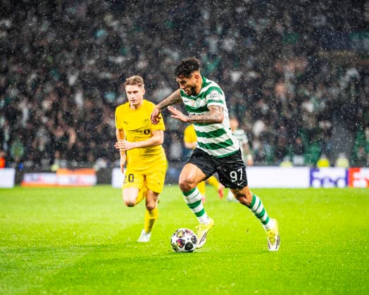 March 17, 2026, Lisbon, Lisbon, Portugal: Luis Suarez of Sporting CP in control of the ball in another attack, during the UEFA Champions League - Round of 16 (2nd leg), between Sporting CP vs FC Bodo Glimt at Alvalade Stadium, Lisbon, on March 17, 2026 Soccer2026: Sporting CP Vs FC Bodo Glimt  - ZUMAr200 20260317_zsp_r200_040 Copyright: xNunoxReisinhox