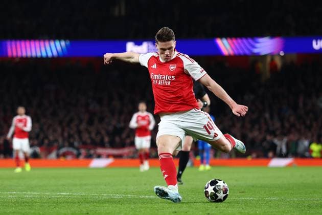 Viktor Gyokeres of Arsenal Arsenal v Bayer 04 Leverkusen, UEFA Champions League, Round of 16, Second Leg, Football, Emirates Stadium, London, UK - 17 Mar 2026London Emirates Stadium United Kingdom EDITORIAL USE ONLY No use with unauthorised audio, video, data, fixture lists, club league logos or live services. Online in-match use limited to 120 images, no video emulation. No use in betting, games or single club league player publications.  Copyright: xSimonxDael Shutterstockx 16776376dp
