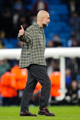 Manchester City FC v Real Madrid CF - UEFA Champions League 2025 26 Round of 16 Second Leg Pep Guardiola head coach of Manchester City and Spain reacts after the UEFA Champions League 2025 26 Round of 16 Second Leg match between Manchester City FC and Real Madrid CF at City of Manchester Stadium on March 17, 2026 in Manchester, United Kingdom. Manchester England United Kingdom  Copyright: xJosexBretonx originalFilename:bretonhernandez-manchest260317_npBSG.jpg