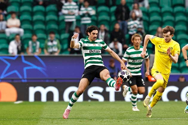 Francisco Trincao (SportingCP), MARCH 17, 2026 - Football Soccer : UEFA Champions League round of 16 2nd leg match between Sporting Clube de Portugal - Bodo Glimt at the Estadio Jose Alvalade in Lisbon, Portugal. Noxthirdxpartyxsales  aflo_323926235