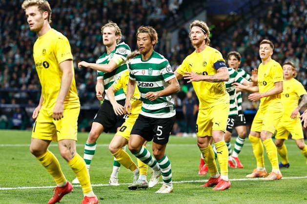 Hidemasa Morita (SportingCP), MARCH 17, 2026 - Football Soccer : UEFA Champions League round of 16 2nd leg match between Sporting Clube de Portugal - Bodo Glimt at the Estadio Jose Alvalade in Lisbon, Portugal. Noxthirdxpartyxsales  aflo_323926369
