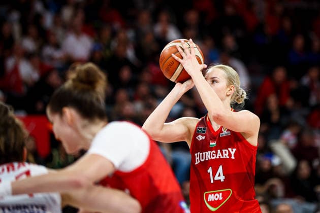 Turkiye vs Hungary Women s Basketball World Cup 2026 Qualifying Tournaments Dorka Juhasz of Hungary national team, Nationalteam takes a free throw during the Women s Basketball World Cup 2026 Qualifying Tournaments Group Phase - Group A between Turkiye National Team and Hungary National Team at Turkcell Basketball Development Center on March 17, 2026 in Istanbul, Turkey. Istanbul Istanbul Turkey Copyright: xBurakxBasturkx