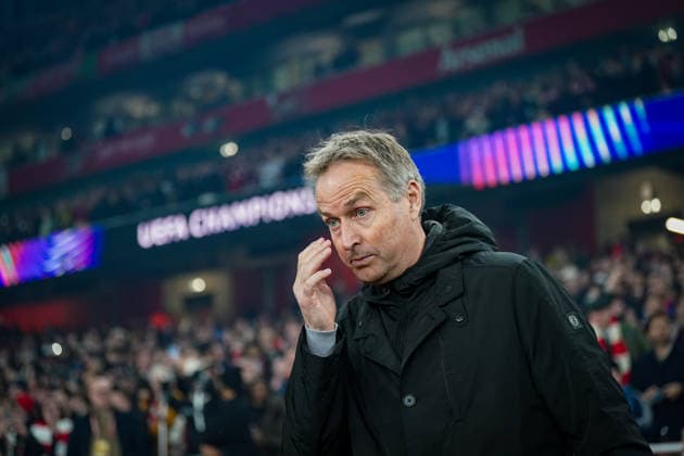 England Football UEFA Champions League 2025 2026, Round of 16 second leg FC Arsenal London vs Bayer 04 Leverkusen Emirates Stadium London Kasper Hjulmand Coach, Bayer 04 Leverkusen Copyright: xJOERANxSTEINSIEKx