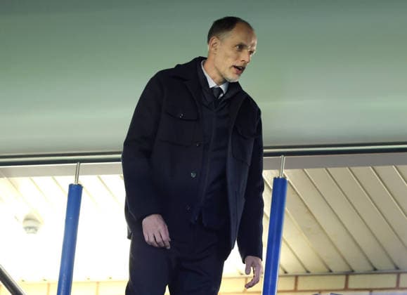 LONDON, ENGLAND, MARCH 16: Thomas Tuchel manager of England national team, Nationalteam watches on from the stands during the match between Chelsea FC and Paris Saint-Germain FC in the UEFA Champions League, Round of 16, 2nd Leg match at Stamford Bridge Stadium in London, England, on March 17. (Photo by Daniel Weir)  Copyright: xDanielxWeir SportsxPressxPhotox Sportspressphoto_SPR113026
