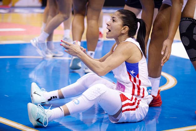 2026 World Cup Qualifying Tournament - Puerto Rico V New Zealand Pamela Rosado 5 of Puerto Rico plays during the 2026 FIBA World Cup Qualifying Tournament game between Puerto Rico and New Zealand at Coliseo Jose Miguel Agrelot in San Juan, Puerto Rico, on March 17, 2026. San Juan Puerto Rico  Copyright: xEdgardoxMedinax originalFilename:medinamillan-notitle260317_npsSC.jpg