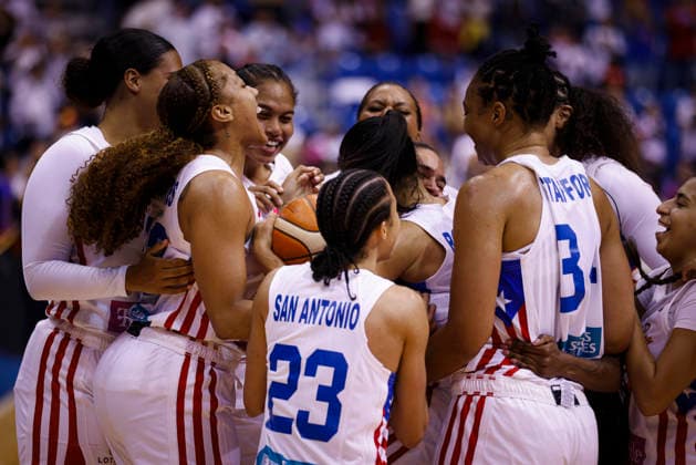 2026 World Cup Qualifying Tournament - Puerto Rico V New Zealand Puerto Rico Women s national team, Nationalteam celebrates after securing a spot at the FIBA Women s Basketball World Cup 2026 during the game at the 2026 FIBA World Cup Qualifying Tournament between Puerto Rico and New Zealand in San Juan, Puerto Rico, on March 17, 2026, at Coliseo Jose Miguel Agrelot. San Juan Puerto Rico  Copyright: xEdgardoxMedinax originalFilename:medinamillan-notitle260317_np2xd.jpg