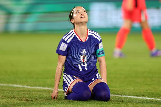 Yui Hasegawa of Japan reacts during the AFC Womens Asian Cup 2026 Semi Final match between Korea DPR Women and Japan Women at Stadium Australia, Sydney, Australia on 18 March 2026. Copyright: xPeterxDovganx 44680009
