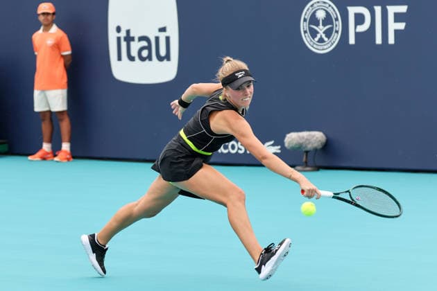 Miami Open Magdalena Frech during WTA, Tennis Damen tennis tournament Miami Open in Miami, USA, on March 17, 2026 Miami USA  Copyright: xFotoxOlimpikx originalFilename:jastrzebowski-miamiope260317_npgEu.jpg