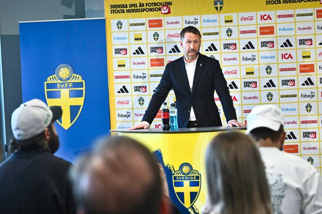 Football, Sweden national team, Press conference