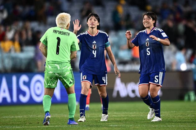 SOCCER ASIAN CUP WOMEN SOUTH KOREA JAPAN, Japan celebrate their win in the AFC Women s Asian Cup Semi Final 2 between Korea Republic and Japan at Stadium Australia in Sydney, Wednesday, March 18, 2026. ( NO ARCHIVING, EDITORIAL USE ONLY SYDNEY NEW SOUTH WALES AUSTRALIA  Copyright: xDANxHIMBRECHTSx 20260318198782011402