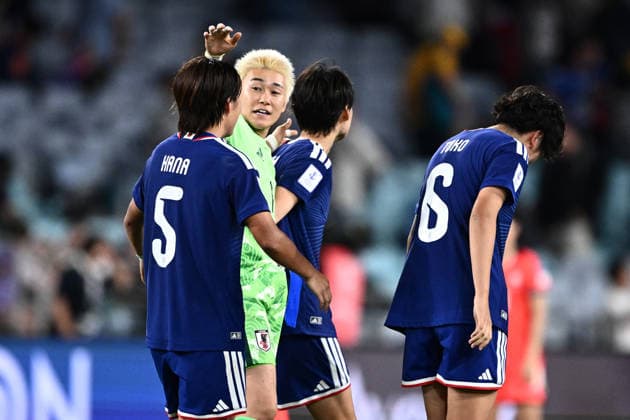 SOCCER ASIAN CUP WOMEN SOUTH KOREA JAPAN, Japan celebrate their win in the AFC Women s Asian Cup Semi Final 2 between Korea Republic and Japan at Stadium Australia in Sydney, Wednesday, March 18, 2026. ( NO ARCHIVING, EDITORIAL USE ONLY SYDNEY NEW SOUTH WALES AUSTRALIA  Copyright: xDANxHIMBRECHTSx 20260318170308562397