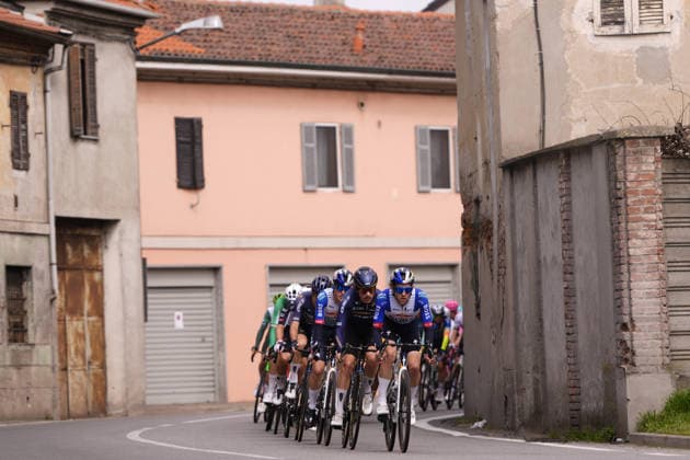 The race during the men s elite one-day Milano-Torino cycling race from Rho to Superga, Italy, Wednesday, March 18, 2026. - Cycling.  Copyright: xFabioxFerrari LaPressex