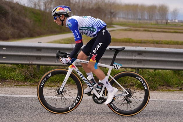 Pellizzari Giulio of Red Bull - Bora - Hansgrohe during the men s elite one-day Milano-Torino cycling race from Rho to Superga, Italy, Wednesday, March 18, 2026. - Cycling.  Copyright: xFabioxFerrari LaPressex