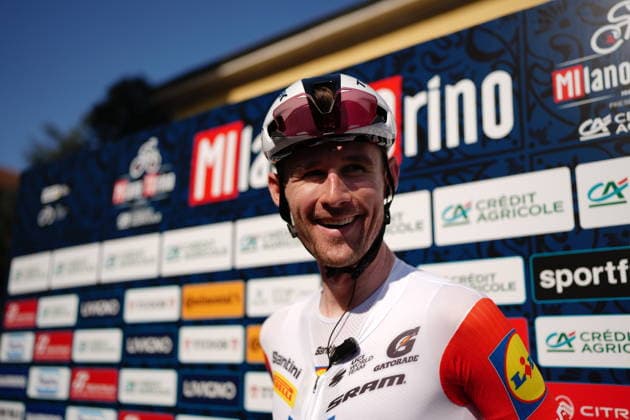 Gee Derek of Lidl-trek during the men s elite one-day Milano-Torino cycling race from Rho to Superga, Italy, Wednesday, March 18, 2026. - Cycling.  Copyright: xMassimoxPaolone LaPressex