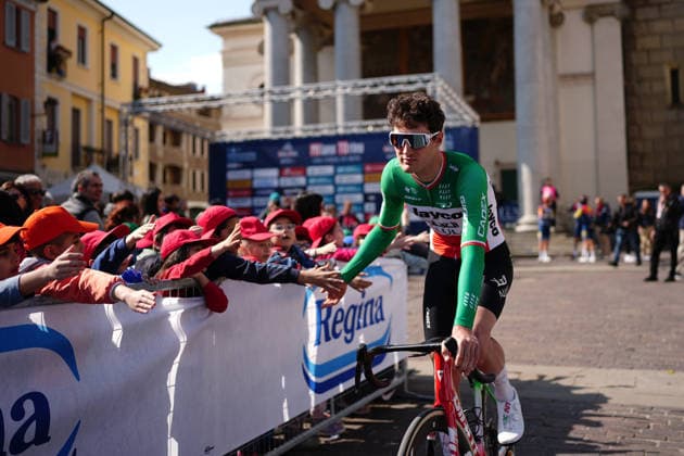 Conca Filippo of Team Jayco Alula during the men s elite one-day Milano-Torino cycling race from Rho to Superga, Italy, Wednesday, March 18, 2026. - Cycling.  Copyright: xMassimoxPaolone LaPressex