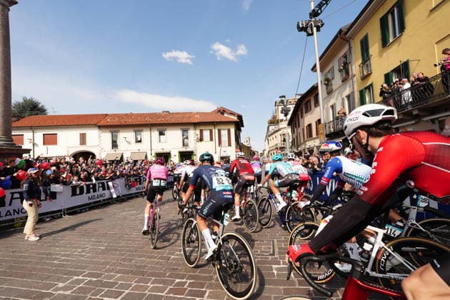 Start the rce during the men s elite one-day Milano-Torino cycling race from Rho to Superga, Italy, Wednesday, March 18, 2026. - Cycling.  Copyright: xMassimoxPaolone LaPressex