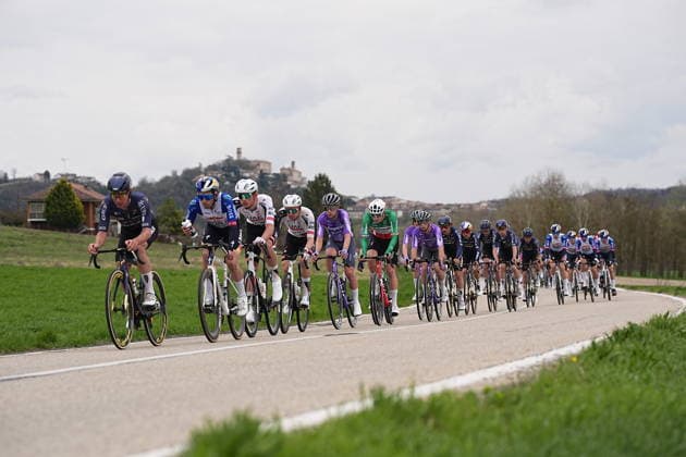 The race during the men s elite one-day Milano-Torino cycling race from Rho to Superga, Italy, Wednesday, March 18, 2026. - Cycling.  Copyright: xMarcoxAlpozzi LaPressex