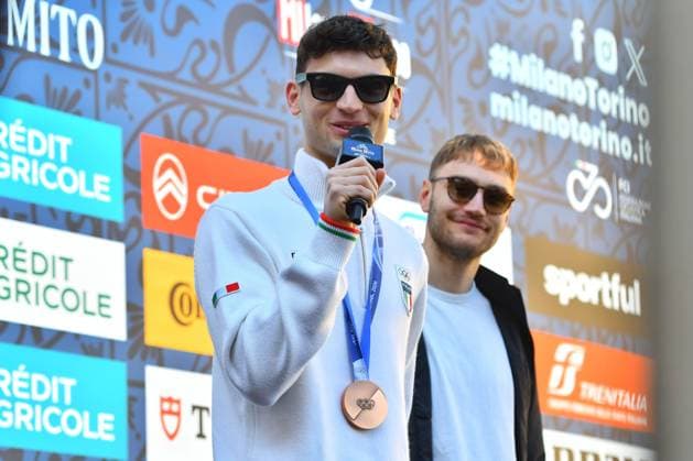 Andrea Giovannini (ITA) during Milano-Torino 2026, Street Cycling race in Torino, Italy, March 18 2026  Copyright: xDavidexVaninetti IPAxSportx xipa-agency.netx xx IPA_73079004 IPA_Agency_IPA73079004
