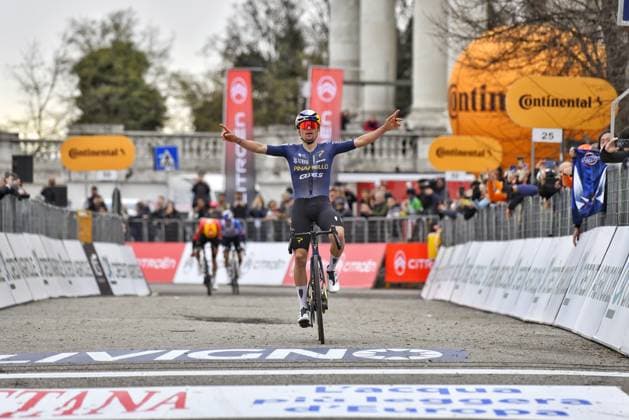 Tom Pidcock (GBR PINARELLO-Q36.5 PRO CYCLING TEAM) during Milano-Torino 2026, Street Cycling race in Torino, Italy, March 18 2026  Copyright: xDavidexVaninetti IPAxSportx xipa-agency.netx xx IPA_73082414 IPA_Agency_IPA73082414
