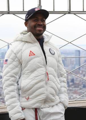 RECORD DATE NOT STATED Bryan Sosoo visits Empire State for photo opportunity. (SPO)Bryan Sosoo visits Empire State for photo opportunity. March 18, 2026, New York,USA: Bryan Sosoo visits the Empire State Building Observatory for a photo opportunity following his Olympic debut at the 2026 Milan Cortina Winter Olympics. Credit: Niyi Fote Thenews2 (Foto: Niyi Fote Thenews2 imago images) SPO  Copyright: xNiyixFotex