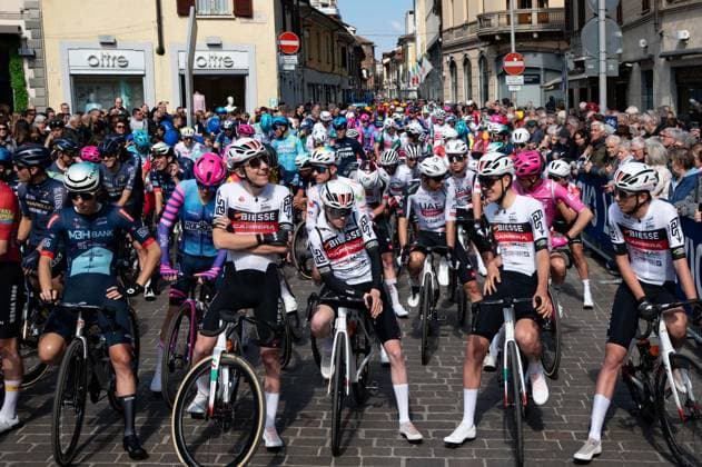 106th Milano-Torino 2026 Cyclists at the start of Milano-Torino 2026 in Rho, Italy, on March 18, 2026. Rho Italy  Copyright: xSilviaxColombox originalFilename:colombo-notitle260318_npAgK.jpg