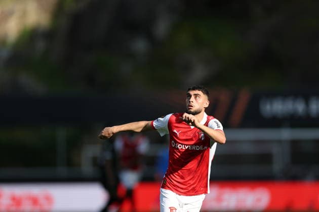 March 18, 2026, Braga, Braga, Portugal: Braga, Portugal - March 18, 2026 - Gabri Martinez of Sc Braga in action during the UEFA Europa League match between SC Braga and Ferencvaros at Estadio Municipal de Braga Uefa Europa League SC Braga X Ferencvaros  - ZUMAe141 20260318_zsp_e141_040 Copyright: xLuisxEirasx