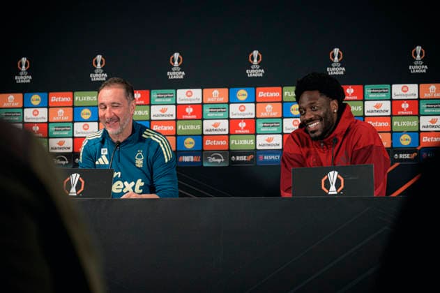 Football, EL, Nottingham Forest, Press conference
