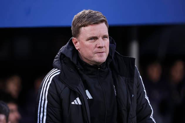 March 18, 2026, Barcelona, Barcelona, SPAIN: Eddie Howe, head coach of Newcastle United, looks on during the UEFA Champions League 2025 26 Round of 16 Second Leg, football match played between FC Barcelona, Barca and Newcastle United at Spotify Camp Nou stadium on March 18, 2026 in Barcelona, Spain. FC Barcelona V Newcastle United - UEFA Champions League 2025 26 Round Of 16 Second Leg - ZUMAa181 20260318_zaa_a181_042 Copyright: xJavierxBorregox