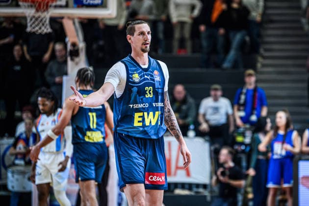 easycredit BBL Basketball Bundesliga 2025 2026 21 Matchday Catch-up 18 03 2026 Science City Jena vs EWE Baskets Oldenburg Tomislav Zubcic Oldenburg dissatisfied, Portrait Sparkassen Arena