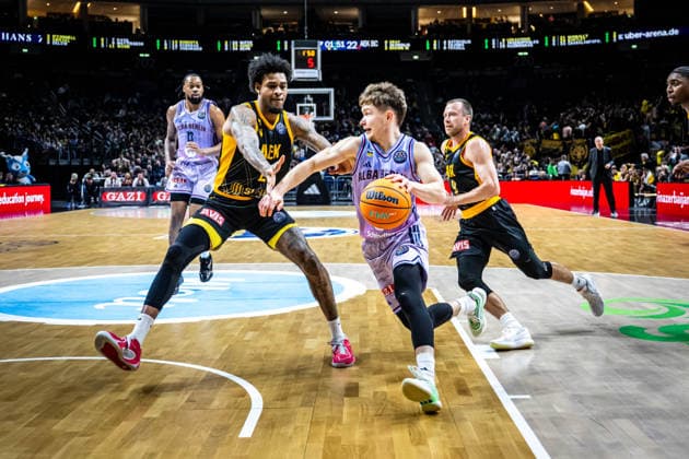 Basketball Berlin 18 03 2026 FIBA Champions League Round Of 16 Alba Berlin AEK Athens bennet Hundt Alba Berlin, No 33