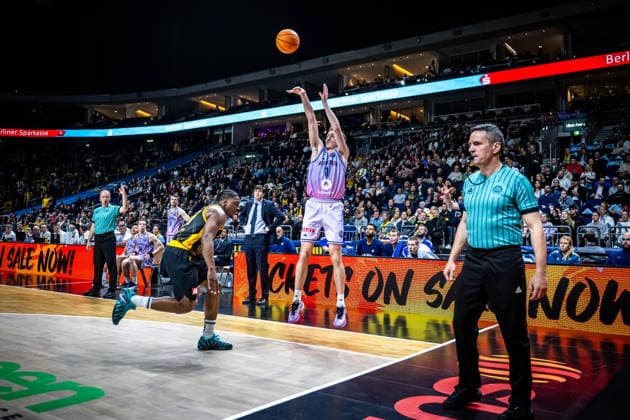 Basketball Berlin 18 03 2026 FIBA Champions League Round Of 16 Alba Berlin AEK Athens Moses Wood Alba Berlin, No 11