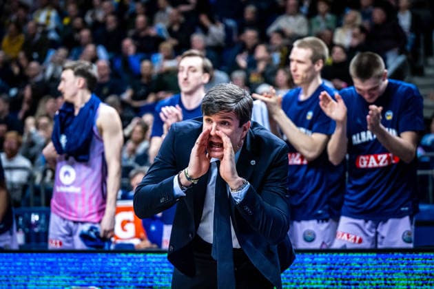 Basketball Berlin 18 03 2026 FIBA Champions League Round Of 16 Alba Berlin AEK Athens Pedro Calles Alba Berlin, Coach