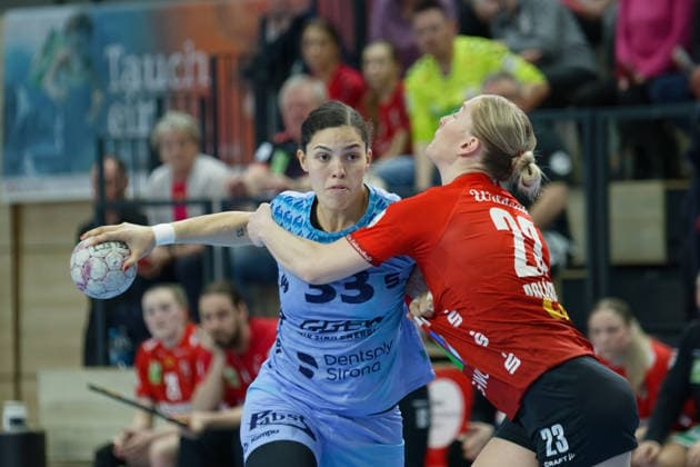 Handball, Women, HBF, SV Union Halle Neustadt - HSG Bensheim Auerbach