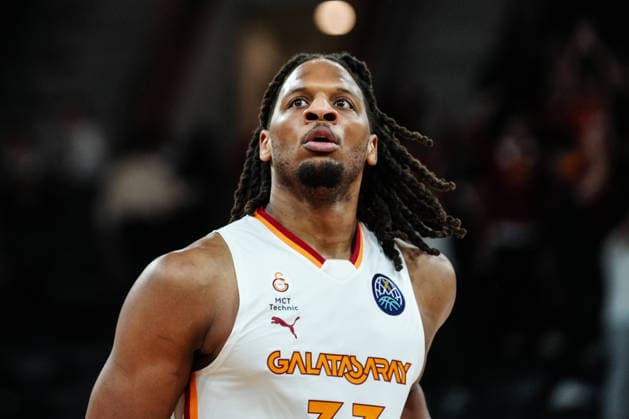 Galatasaray MCT Technic v Rytas Vilnius - Basketball Champions League ISTANBUL, TURKIYE - MARCH 18: Frederick Gillespie of Galatasaray MCT Technic in action during the Basketball Champions League Round of 16 in the sixth and final week of Group I match between Galatasaray MCT Technic and Rytas Vilnius at the Turkcell Basketball Development Center in Istanbul, Turkiye, on March 18, 2026. Hakan Akgun Anadolu Istanbul Turkey. Editorial use only. Please get in touch for any other usage.  Copyright: x2026xAnadoluxHakanxAkgunx