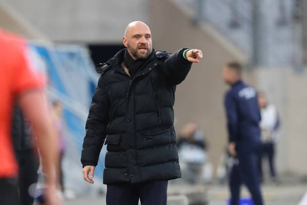 Jena vs VfL vs BL Women Jena, 18 03 2026, Football, Women, Google Pixel Bundesliga, Season 2025 2026, FC Carl Zeiss Jena vs VfL Wolfsburg, Head Coach Stephan Lerch VfL Wolfsburg Ernst Abbe Sportplatz Germany